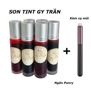 [ Chính hãng GY TRẦN ] Son Tint Bi Lăn Lì , Son Lì Tặng Kèm Cọ Môi