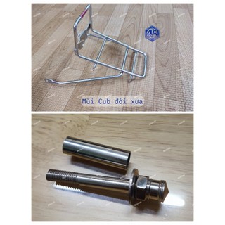 Baga mũi trước xe Honda Cub đời xưa inox