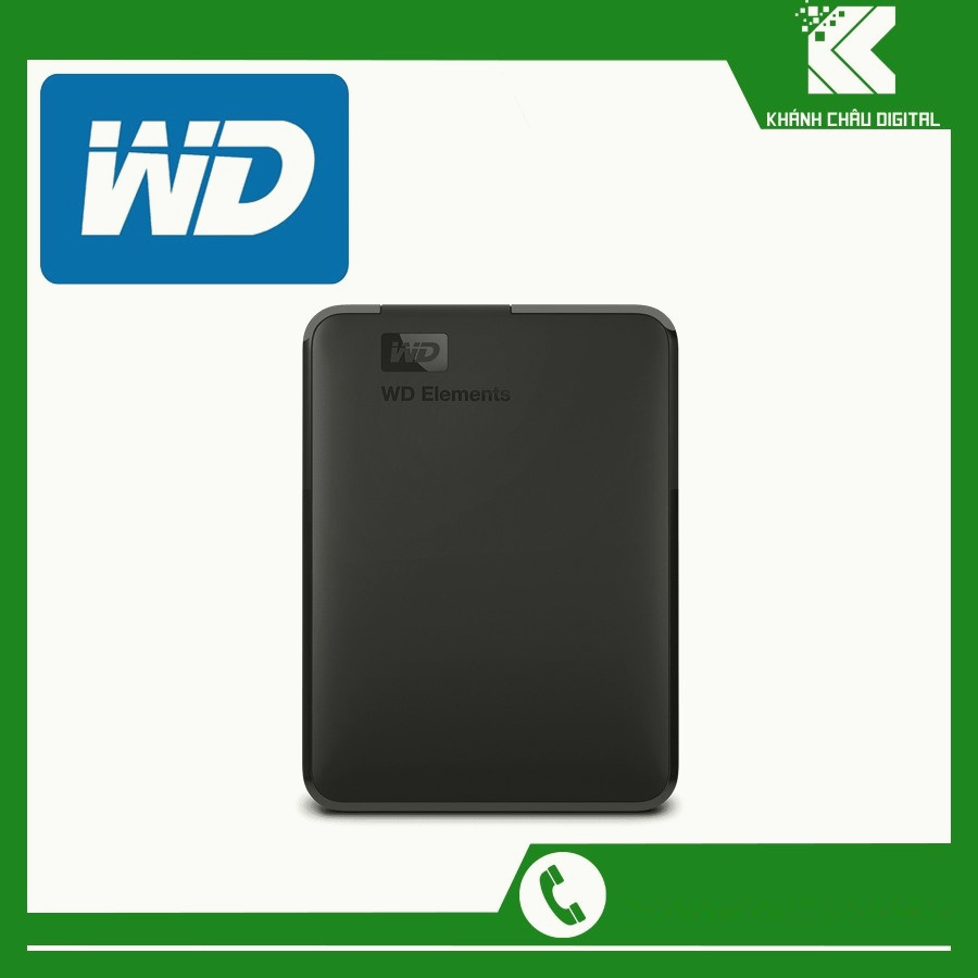 Ổ cứng di động HDD WD Elements Portable 5TB - WDBU6Y0050BBK