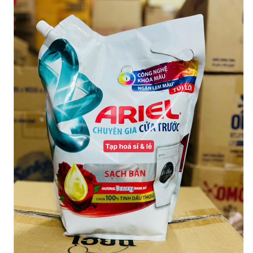 NƯỚC GIẶT ARIEL CHUYÊN GIA CỬA TRƯỚC HƯƠNG SEN & NHÀI 3,05KG