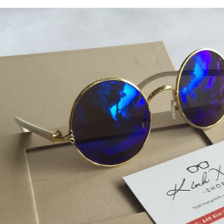 Kính râm MẮT TRÒN CHROME thời trang