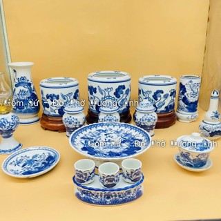 Kỷ chén thờ Hoa Sen - hàng kĩ (HK)