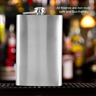 Bình rượu inox mini cổ điển 9oz (252ml)