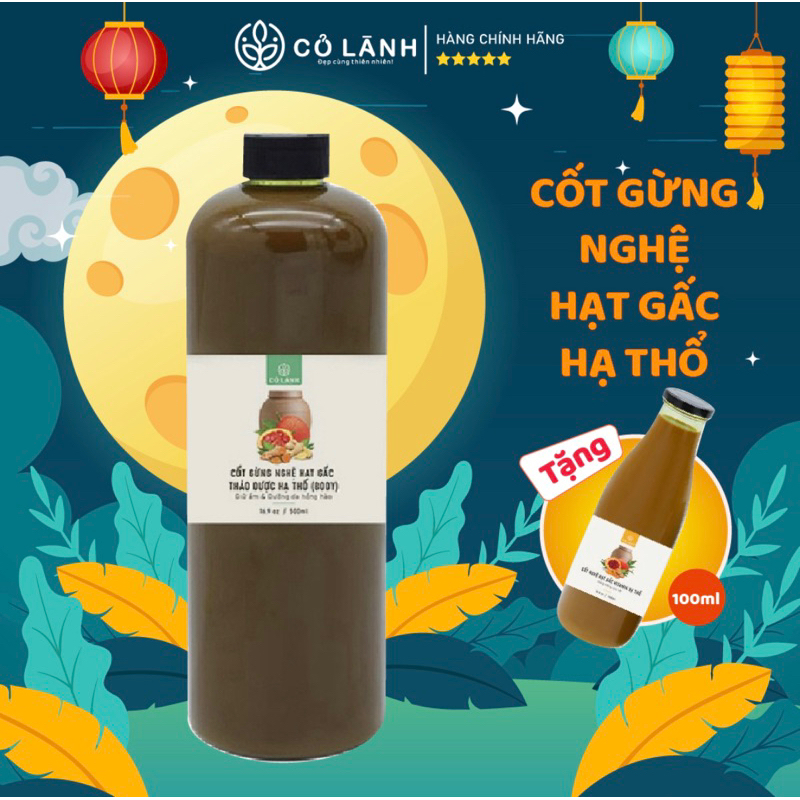 Cốt gừng nghệ gấc hạ thổ body 1000ml