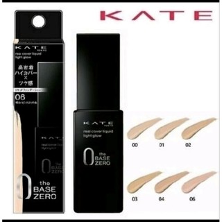 Kem nền Kate real cover liquid lightglow (chính hãng , đủ màu 00,01,02,03,04,05)