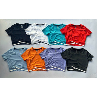 Croptop vạt chéo