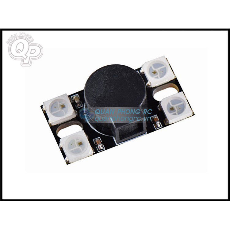 Còi báo 4 đèn led WS2812  5V BZ110DB