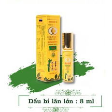 [hàng chính hãng]Dầu Thập Tự Vàng Thái Lan Chai Lăn Lớn