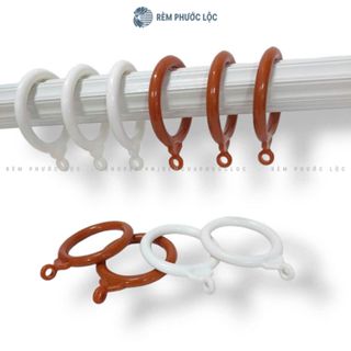Khoen Treo Rèm Xếp Ly - VòngTreo Rèm 38mm - Nhựa Nguyên Sinh Cao Cấp Chịu Lực Chắc Chắn