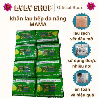 #khăn lau bếp đa năng mama và những vật dụng trong nhà