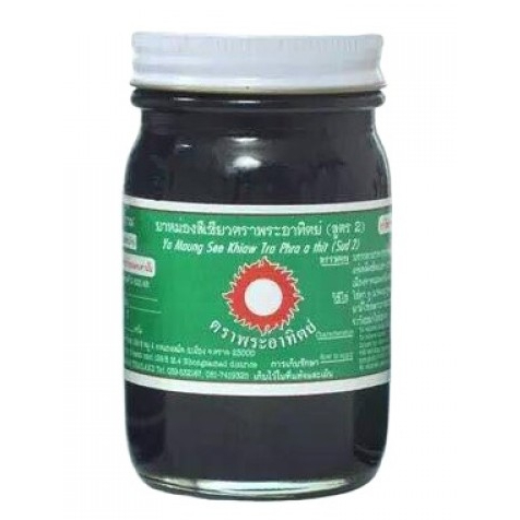 [hàng chính hãng]Dầu cù là đen 120gr Thái Lan