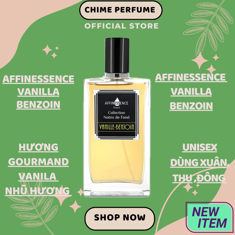 Nước hoa Affinessence Vanille Benjoin [ chiết 3ml, 10ml ]