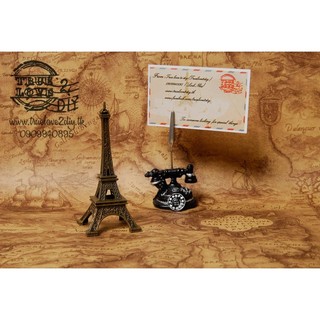 Mô hình tháp Eiffel kim loại cao 10cm