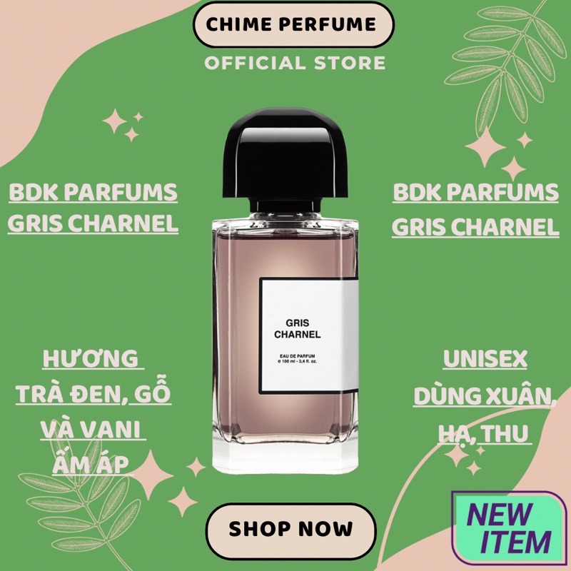 Nước hoa Gris Charnel BDK Parfums EDP [ chiết 3ml, 10ml ]