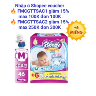 Tã dán/Tã quần Bobby M76,L68,XL62,XXL56 mới