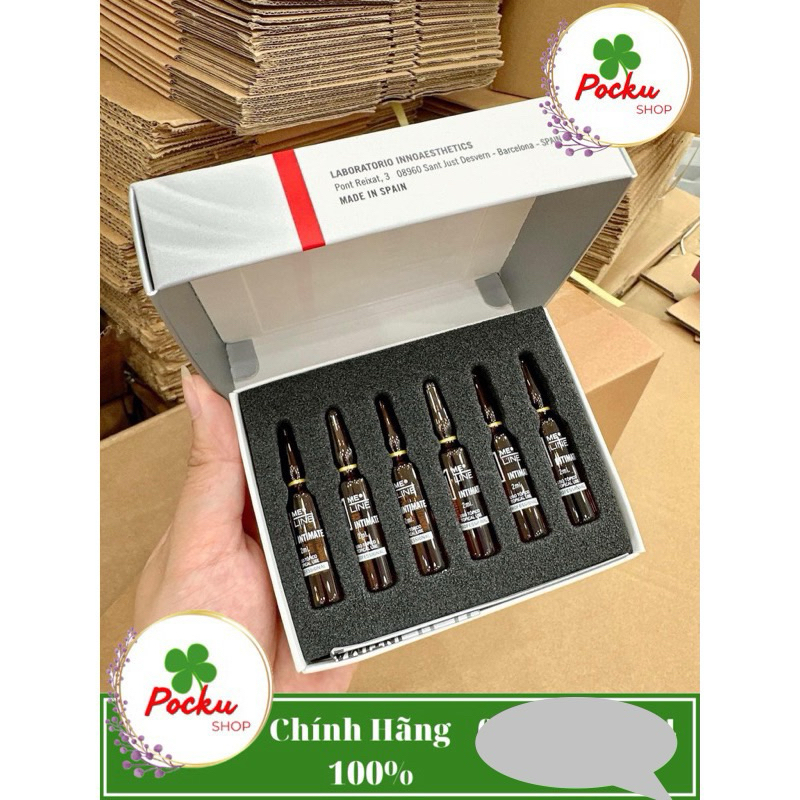[Lẻ 1 ống x 2ml] INTIMATE 01 MELINE,  tinh chất peel vùng kín  Innoaesthetics INNO