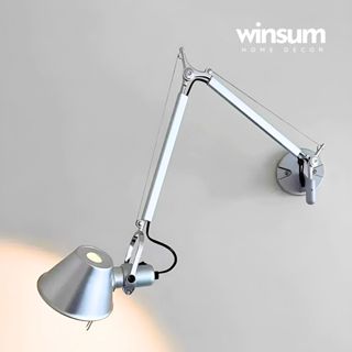 Đèn đọc sách Tolomeo, đèn tường điều chỉnh xoay các hướng, phong cách industrial - winsum decor DTB02