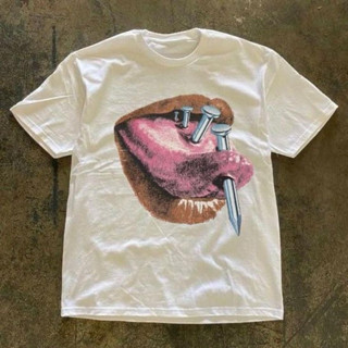 [SALE 37%] Áo Thun In Hình ĐÔI MÔI Form Rộng, Baby Tee Cotton Mềm Mịn Phong Cách Mỹ, Hàn Quốc