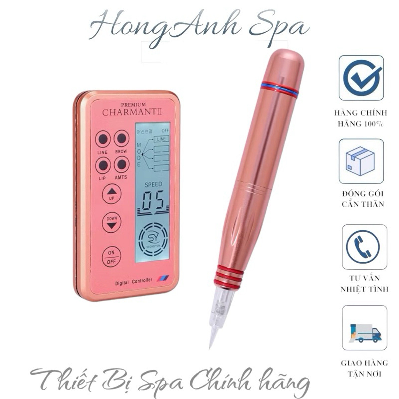 Máy Phun Xăm Charmant 2 Hàn quốc