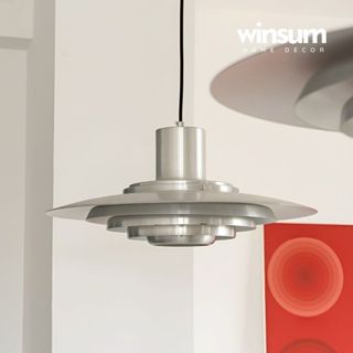 Đèn thả UFO hợp kim nhôm trang trí quầy bar, đảo bếp - winsum.decor DPB01