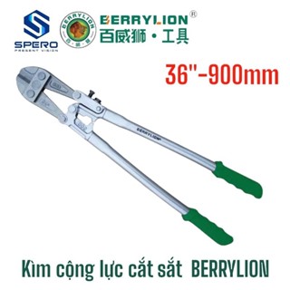 Kìm Cộng Lực BERRYLION 900mm, Kéo Cắt Sắt Sư Tử 36'', Kìm Cắt Sắt Thép.
