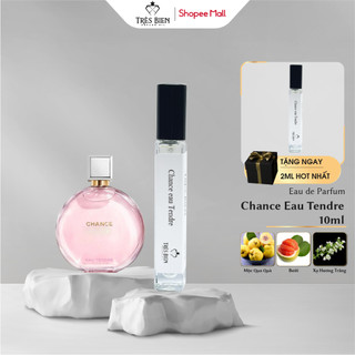 Tinh dầu nước hoa Nữ Chance Eau Tendre 10ml chính hãng Très Bien hương Nữ tính, Dịu dàng, Quyến rũ