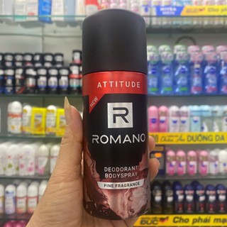 XỊT KHỬ MÙI TOÀN THÂN ROMANO ATTITUDE 150 ML