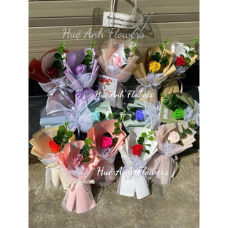 CỐT 1 BÔNG DÙNG CẮM HOA ĐỦ MÀU