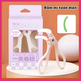 Bấm mi nhưạ kẹp mi răng cưa siêu cong& tiện lợi