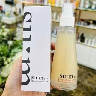 [nội hàn không tem] Xịt khoáng nước thần Su:m37 60ml, dưỡng ẩm, chống lão, hóa căng bóng da