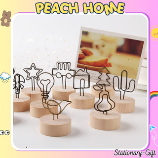 Đế Gỗ Cài Ảnh/Kẹp Giấy Note/Giới Thiệu Sản Phẩm/Decor Bàn Học