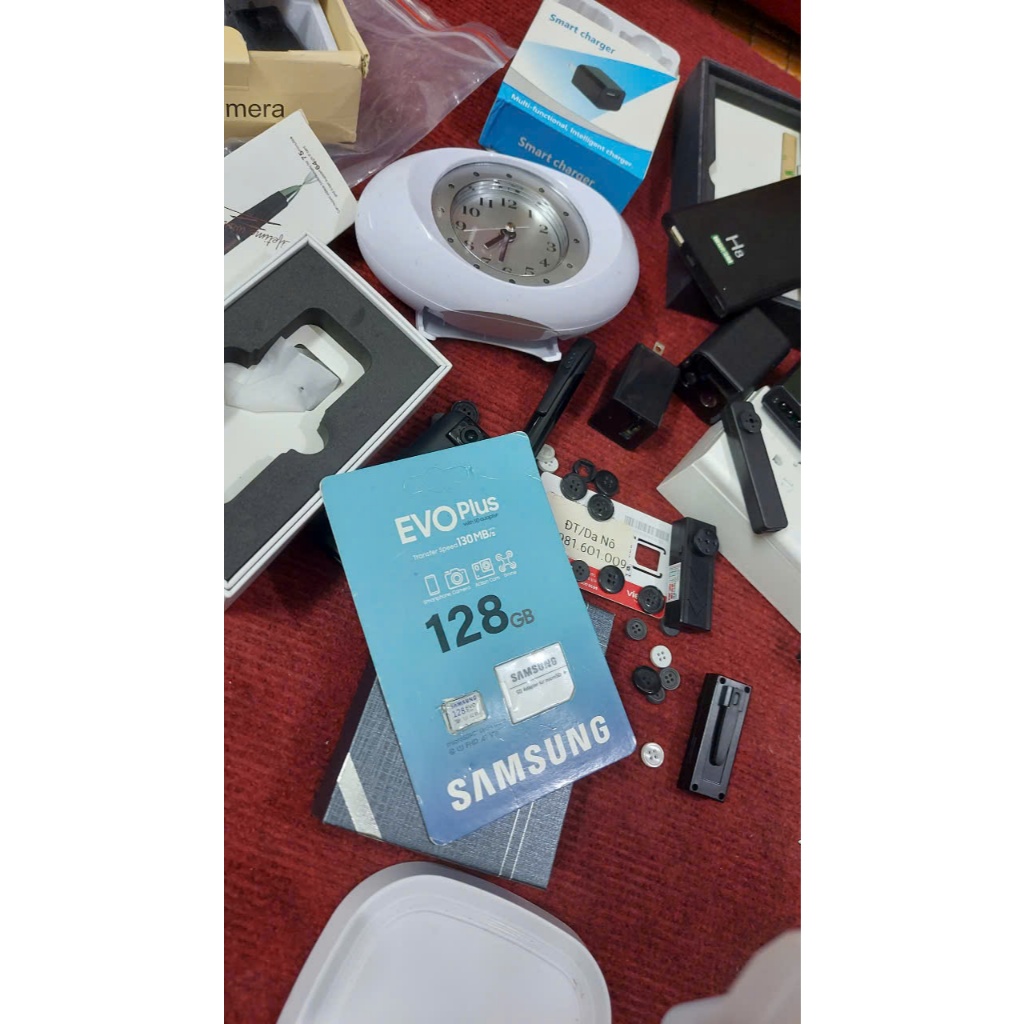 thẻ nhớ 128GB dành cho các loại camera cúc áo wi-fi