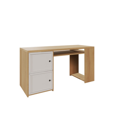 DOLO, Bàn làm việc hiện đại, 1 hộc tủ ngăn kéo DEK_157, 145x60x76cm