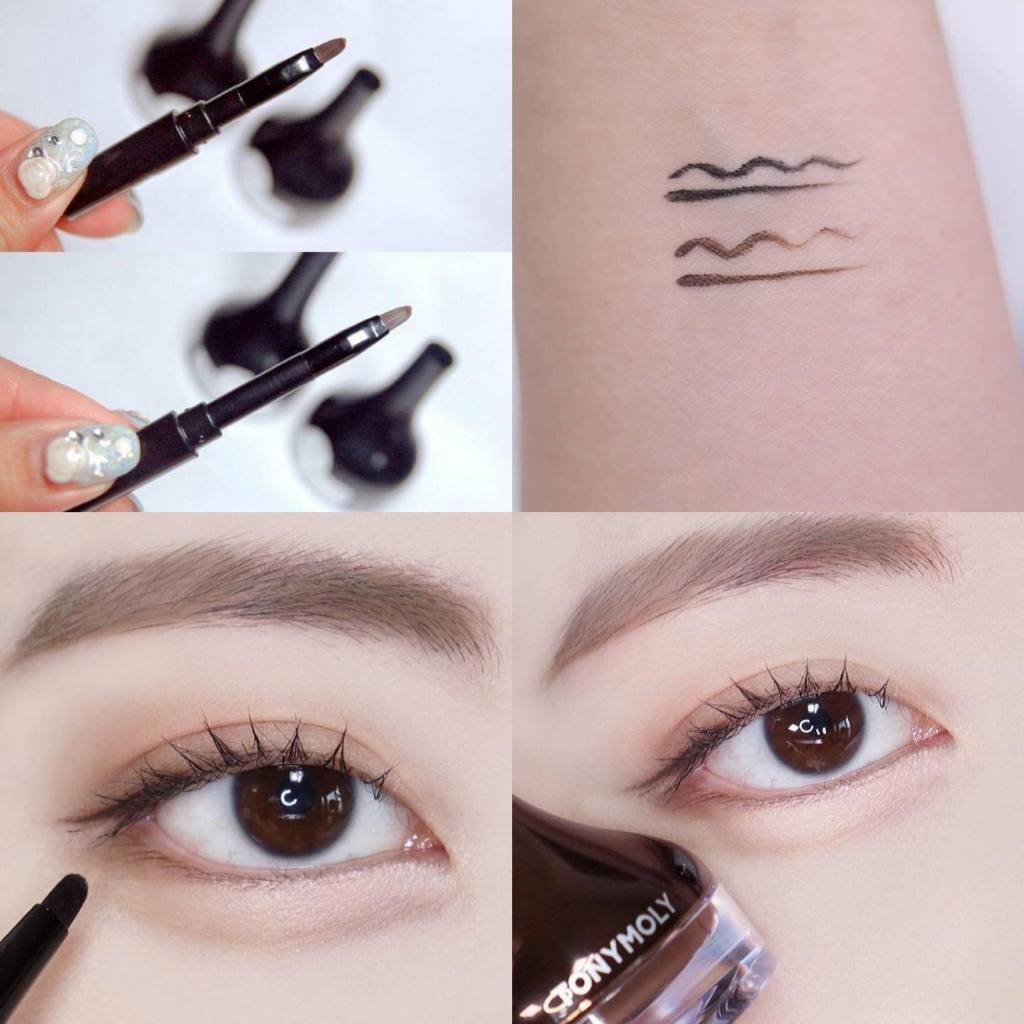 Gel kẻ mắt TONYMOLY Backstage Gel Eyeliner Kèm Cọ Vẽ Chuyên Dụng 4g