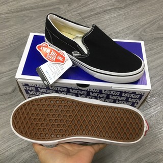 [HOT] Giày 𝐕𝐀𝐍𝐒 vải lười đen trắng đủ size 36->43
