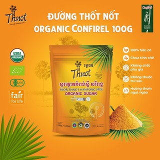 Đường thốt nốt hữu cơ - Confirel - 500g