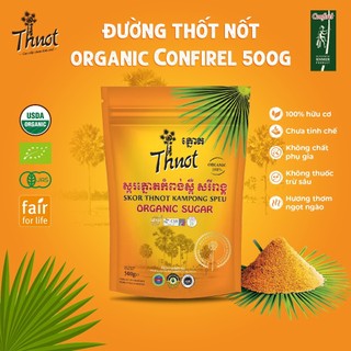 Đường thốt nốt hữu cơ - Confirel - 500g