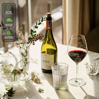 [Chính hãng] Ly rượu vang thủy tinh Ocean Sante 350ml ~ 635ml (Bộ 06 ly trơn, không in hình)