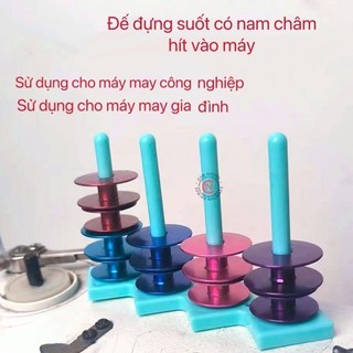  đế đựng suốt có nam châm hít cố định vào máy 