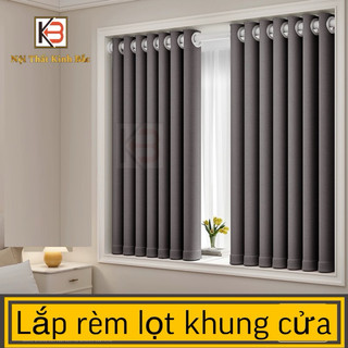 [Thanh Treo Đa Năng tặng Phụ Kiện ] khung treo rèm lắp đặt không khoan tường và khoan tường