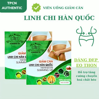    SALE SỐC  Giảm Cân Linh Chi Hàn Quốc giảm nhanh an toàn không tác dụng phụ hộp 30 viên TPCN.24H 