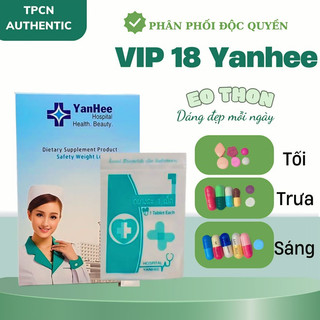  Giảm cân dành cho cơ địa khó ,chai lỳ VIP 18 YANHEE THÁI LAN  18 viên Ngày  