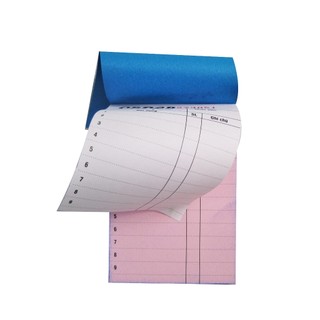 Combo 50 cuốn Phiếu order 2 liên có số nhảy khổ 7x10cm 100 tờ/cuốn
