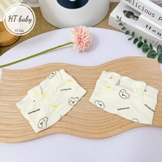Mũ thóp thun Petit loại đẹp mintu/LP cho trẻ sơ sinh,che thóp nửa đầu
