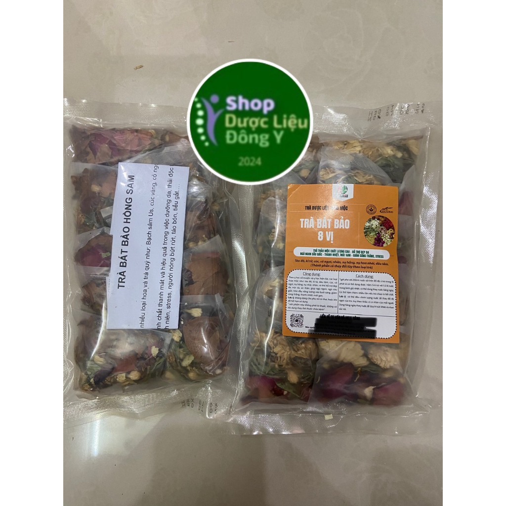 Trà Bát Bảo Hồng Sâm Sỉ 10 Set ( Set 10 gói nhỏ)