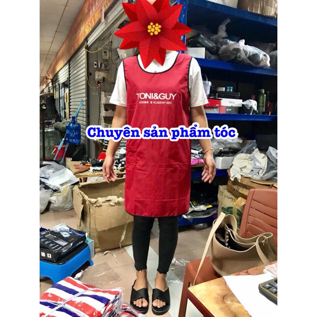 Tạp dề mặc cắt tóc TonyGuy cho Barber ( lưới )
