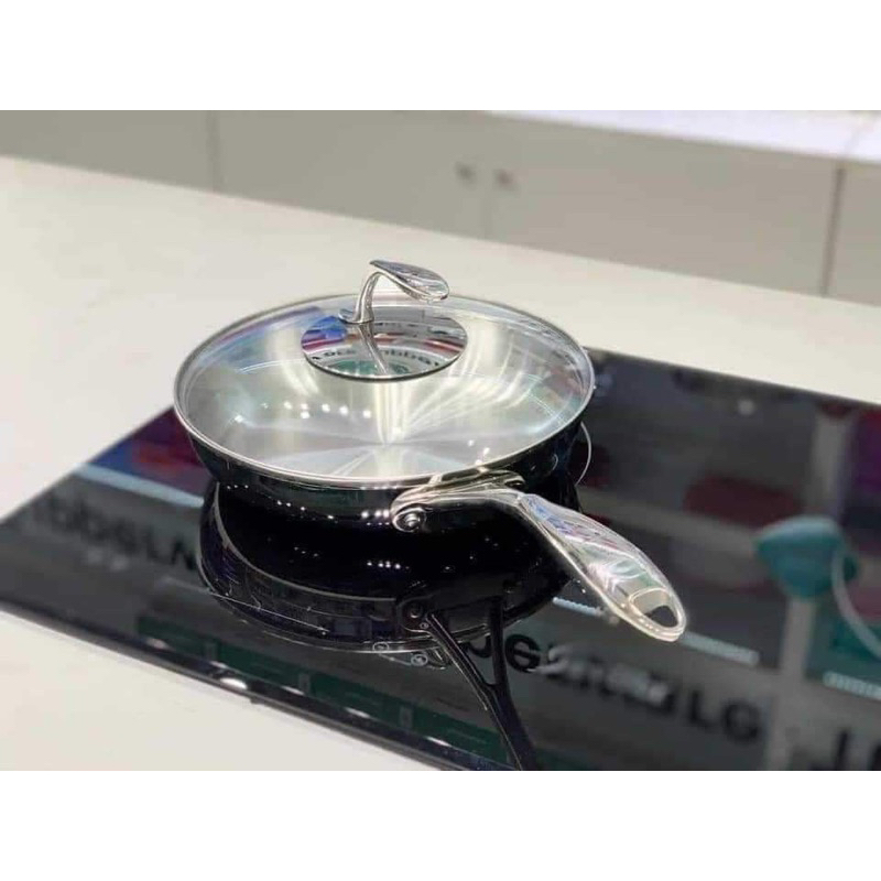 CHẢO TCHEF FRYPAN 24CM ( CÓ NẮP KÍNH )