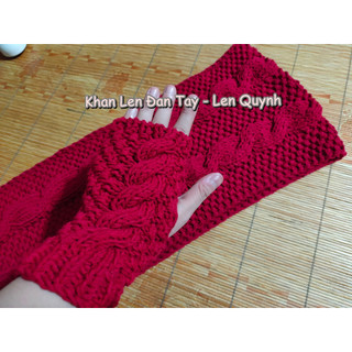 Găng tay đan - Đồ len handmade - Đồ len đan tay