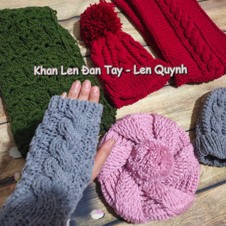 Găng tay đan - Đồ len handmade - Đồ len đan tay