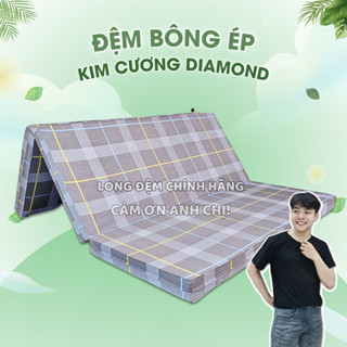 [Chính hãng] Đệm bông ép Kim Cương Diamond 100% Polyester cao cấp 5cm, 9cm, 15cm